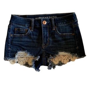 American Eagle Jean Shorts • Size 0